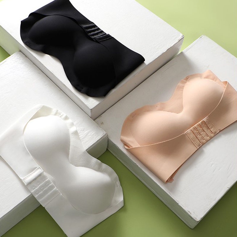 Áo Ngực Không Đường May Cài Khóa Trước Chống Trượt Cho Nữ jp5