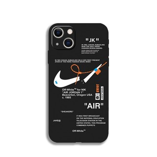 Ốp Điện Thoại Silicon Mềm Họa Tiết Nike Thời Trang Cho iPhone 13 mini 14 15 Pro MAX 6s 7 8 Plus X Xr Xs MAX se2 11 12 Pro MAX