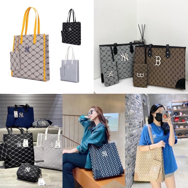 (HÀNG SẴN CHUẨN HÃNG)(ảnh thật) Túi Tote m /lb Monogram JAC QUARD Shopper Bag | BigBuy360 - bigbuy360.vn