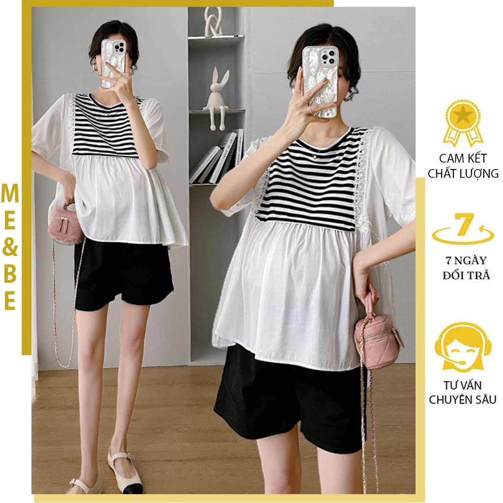 ÁO BẦU CÔNG SỞ ĐẸP CHẤT LỤA HÀN MỀM MÁT - ÁO BẦU BABYDOLL BIGSIZE MÙA HÈ MẶC ĐI LÀM ĐI CHƠI ĐỀU XINH