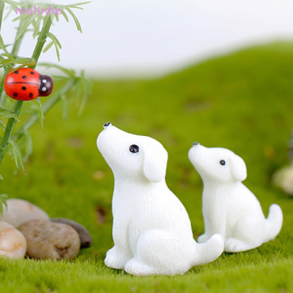 Đồ trang trí Chú Chó Mini Dễ Thương Dùng Trang Trí Tiểu Cảnh
