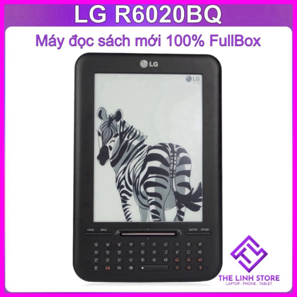 Máy đọc sách LG R6020BQ màn 6 inch - Mới 100% nguyên hộp