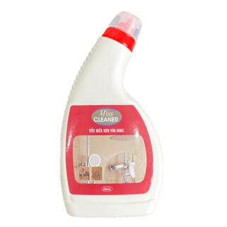 MIss Cleaner tẩy  sạch cặn Canxi trên sen vòi, chậu rửa inox, tẩy đa năng trên bề mặt inox