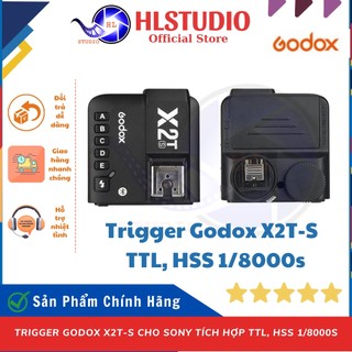 Trigger Godox X2T-S cho Sony tích hợp TTL, HSS 1/8000s HL Studio