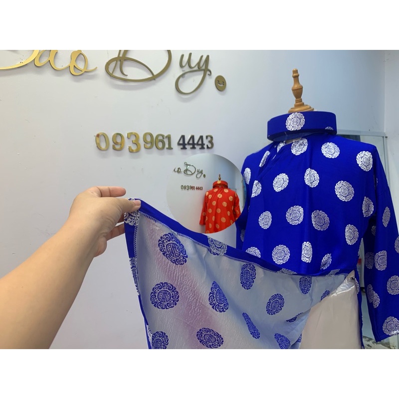 áo dài nam Thái tuấn mừng thọ