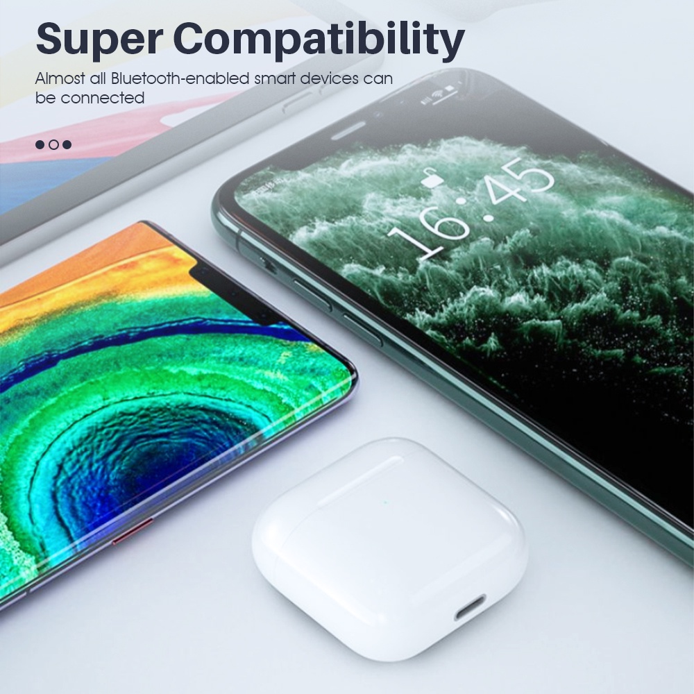 Tai Nghe Bluetooth Không Dây Cho iPhone 6 7 8 Plus X XS XR 11 12 13 Pro Max Samsung Galaxy S10 S20 S21 S22 A51 A52 A53