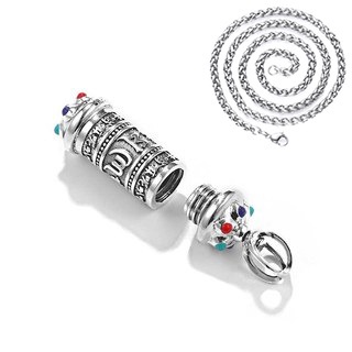 Mặt Dây Chuyền Bằng Bạc Sterling Sáu Cánh Thiên Văn Có Thể Mở Ra