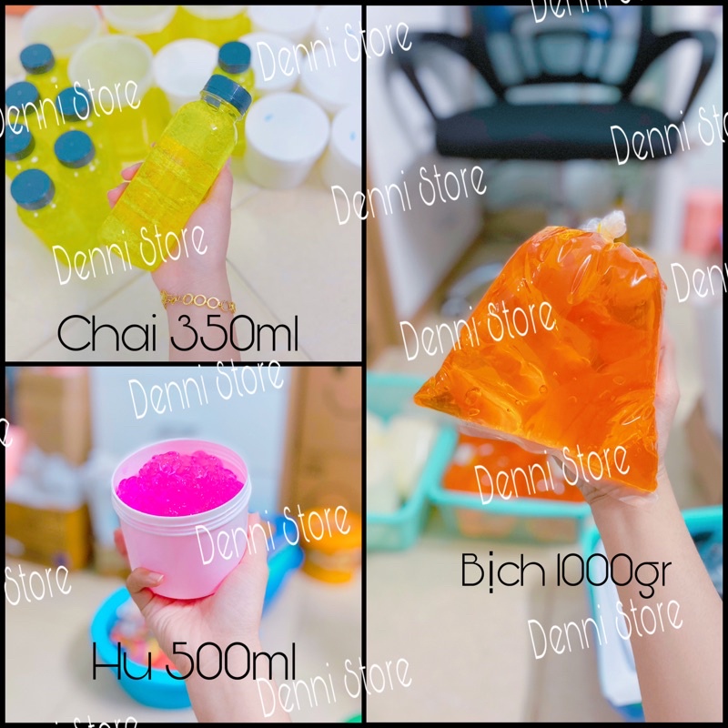 Lẻ bịch 1000g Serum kích trắng màu hồng
