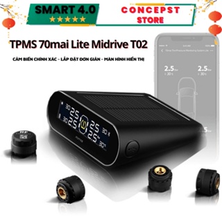 Cảm Biến Áp Suất Lốp 70Mai MiDrive T02 , Van Ngoài - Bản Quốc Tế  Bảo Hành