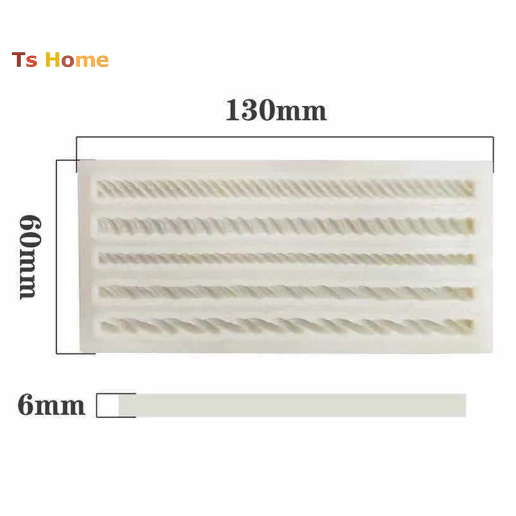 Bộ 5 Khuôn Silicone Làm Bánh Tráng Miệng DIY Có Thể Tái Sử Dụng