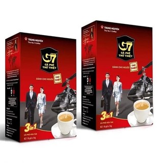 Cà phê sữa hòa tan g7 3in1 hộp 18 gói / hộp 21 gói