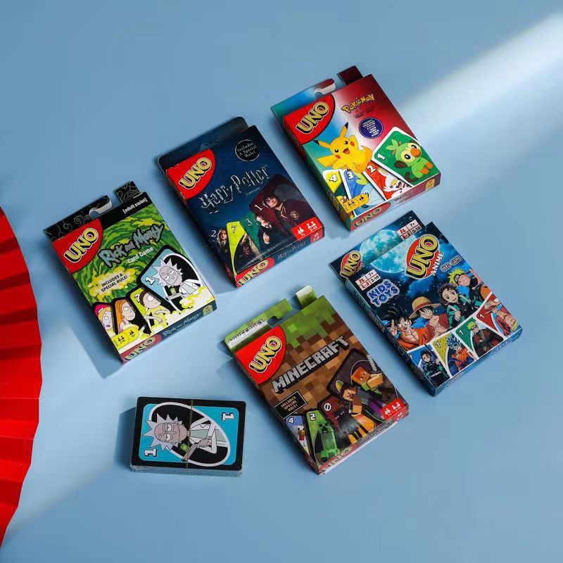 Đồ Chơi Board Game Uno Pikachu Minecraft