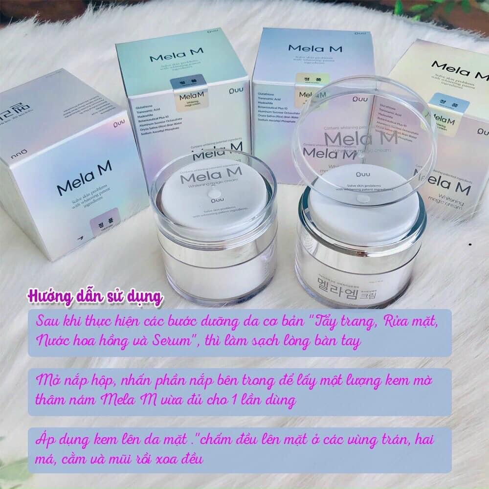Kem Nám - Tàn Nhang Dr.MH Mela M Plus Hàn Quốc 50ml