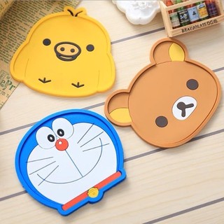 Lót ly 3D Hello Kitty Doremon Doraemon