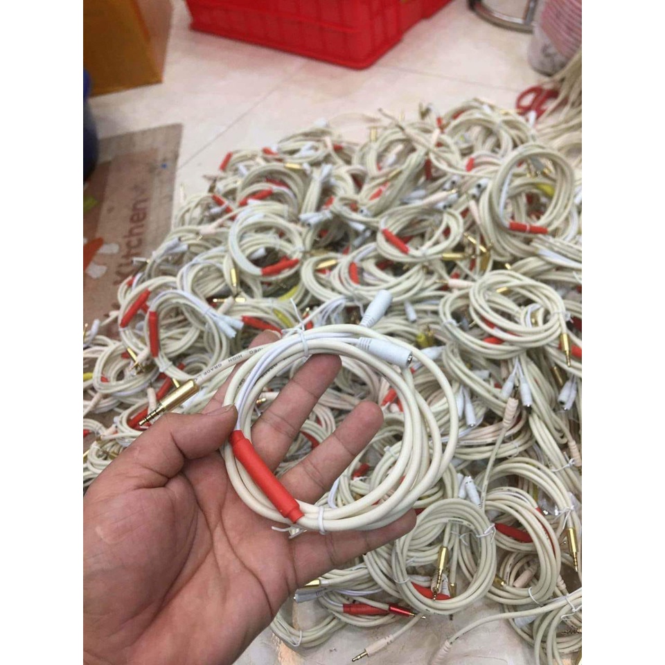 Mic c11 nâng cấp 2 dây cải tiến dây livestream dài 2m - Tặng 2 tai nghe hát 2 người - Tặng giá đỡ mic