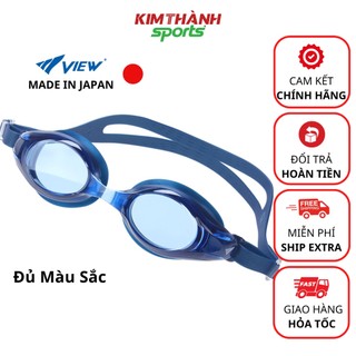 Kính bơi người lớn nam nữ , kính bơi view 500s nội địa nhật bản chống tia uv , chống mờ hơi nước - kim thành sport