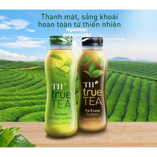 Thùng 24 Chai Trà Xanh/Trà Ô Long TH 350ml