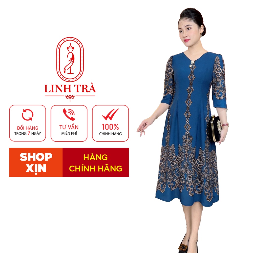 (LT 229) Trẻ Trung Thiết Kế Trang Nhã Thanh Lịch Bigsize Đi Làm Đi Tiệc Cho Bà Cho Mẹ U50