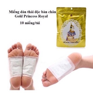 ( Hàng Xịn ) Miếng dán thải độc chân Thái Lan Túi 10 miếng