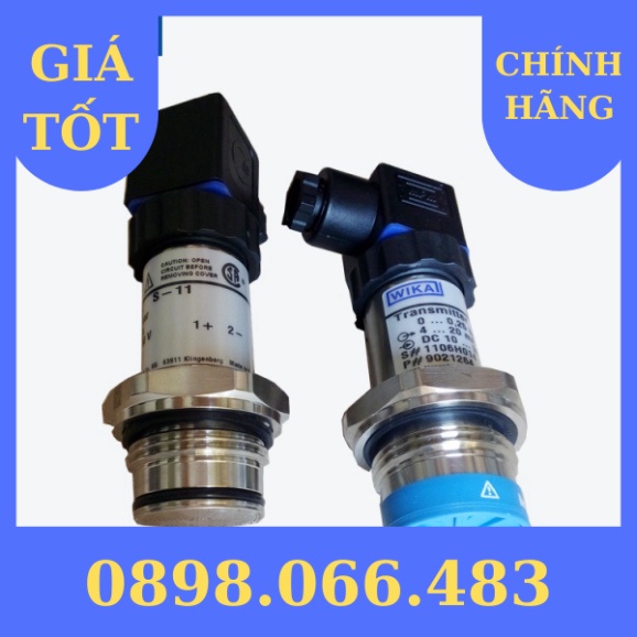 23456 Bộ Phát Cảm Biến Áp Suất Màng Wika S-11 Đầu Ra Hiện Tại nhập khẩu