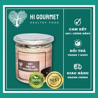 Bột đậu đỏ hữu cơ nguyên chất hi gourmet giống thuần chủng red bean powder 100% oraganic 250g-500g
