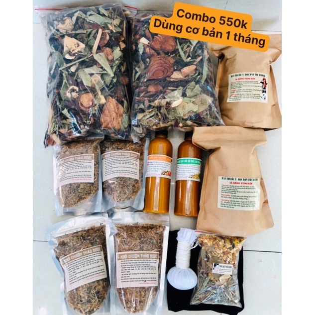 combo ở cữ siêu tiết kiệm 550k tặng 1 đai muối và 2 xông mặt