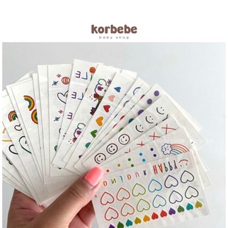 Sticker hình xâm trang trí cho bé