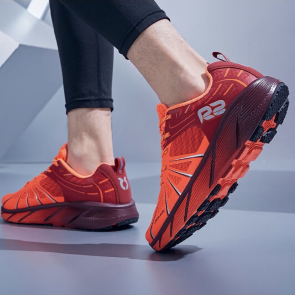 Giày Chạy Bộ R2realrun Đệm Dày Siêu Nhẹ Chống Trượt Thoáng Khí Cho Nam Và Nữ