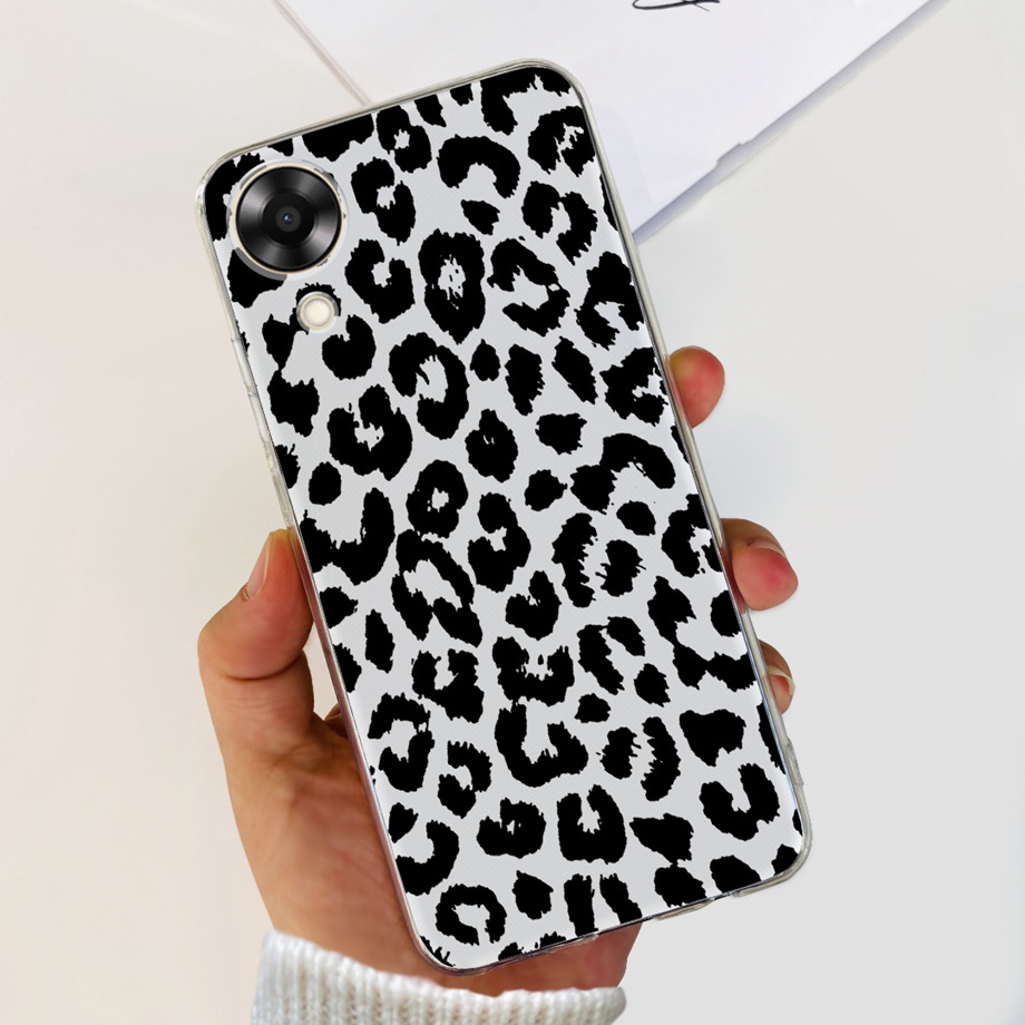 Ốp Điện Thoại TPU In Hình Hoa / Phi Hành Gia Cho OPPO A17K 4G 2023 OppoA17k A 17 K CPH2471