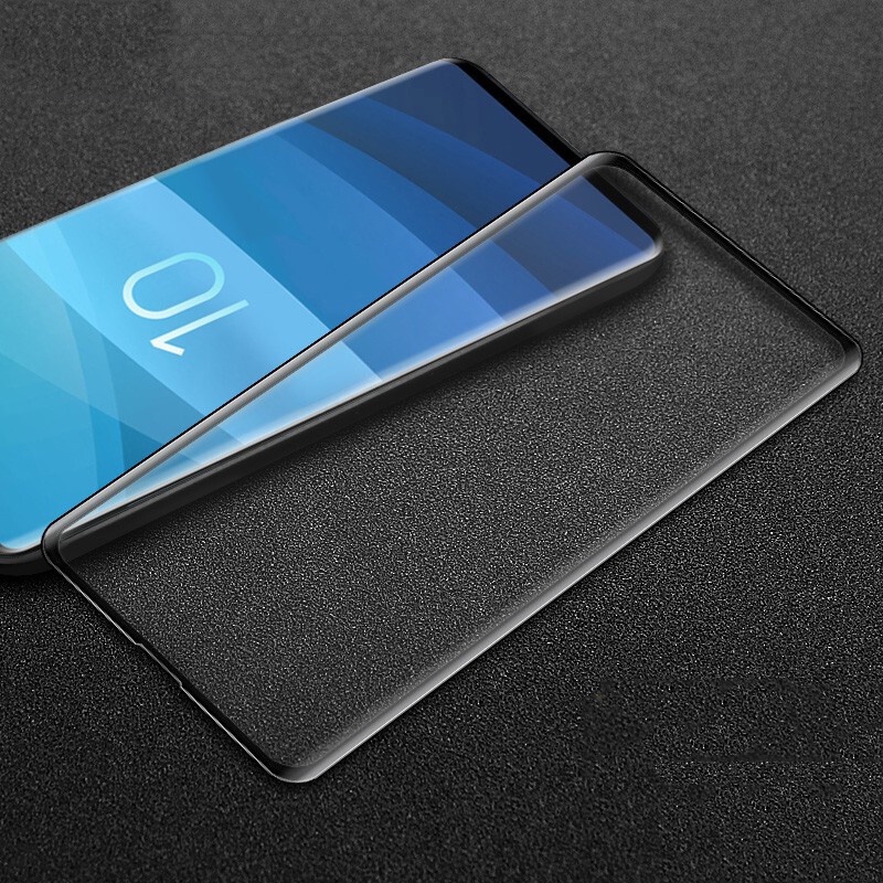 Kính Cường Lực Viền Cong 3D Bảo Vệ Toàn Màn Hình Cho Samsung Galaxy S10 5G S20 Ultra Galaxy S20 S10 Plus