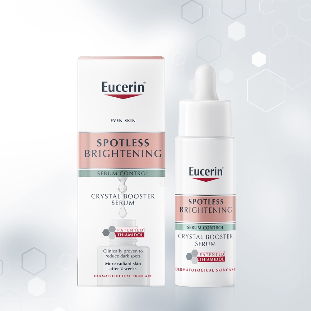 Combo Eucerin Serum &amp; Nước Dưỡng Giảm Thâm Nám, Kiểm Soát Dầu