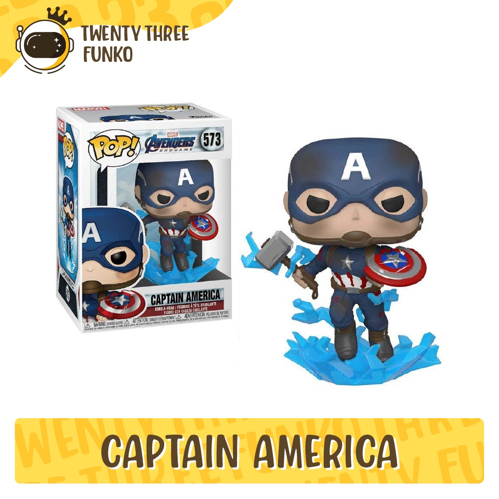 Mô hình Funko Pop • Captain America 573 • Avengers Endgame