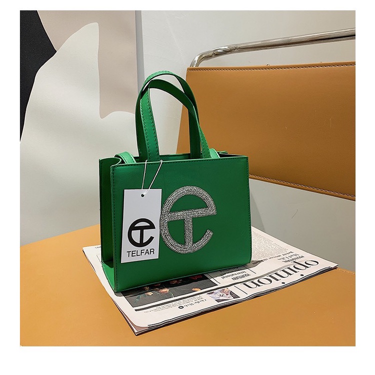 Túi xách nữ đeo chéo, hàng đẹp chất lượng cao cấp kèm mũ Telfar niche TF