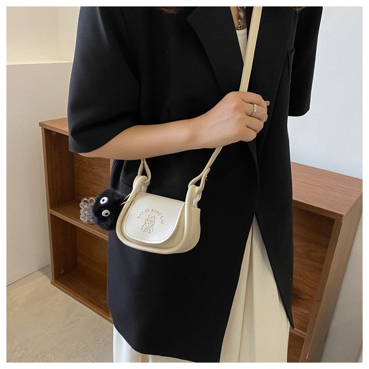 Túi Xách mini, túi đeo chéo cute kèm bông JIME STORE T15