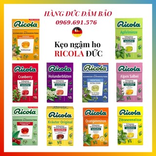 <Đủ vị> Kẹo ngậm ho Ricola - Đức