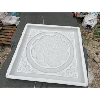  <Siêu Hot> Khuôn nhựa đúc gạch xi măng bê tông hoa sen 