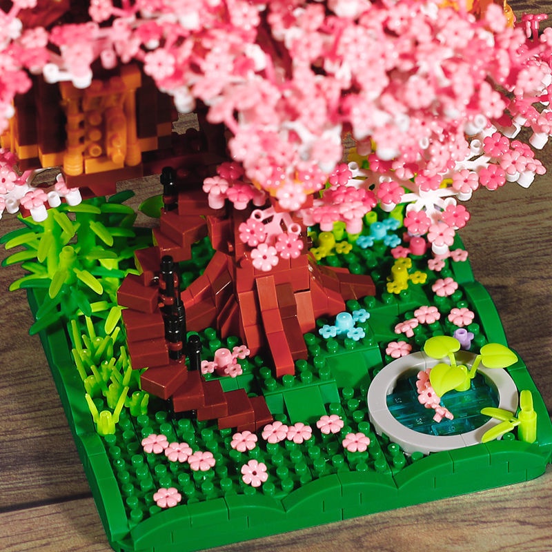 Bộ Đồ Chơi Lắp Ráp Lego Ngôi Nhà Trên Cây Hoa Anh Đào Cho Bé