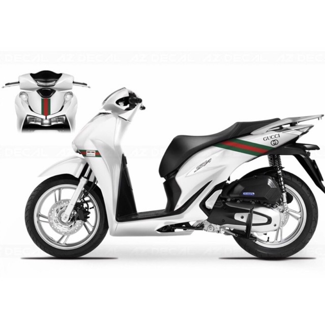 Tem chế rời SH Guccii dán đời ( 2020-2022 ) mẫu mới Hàng chuẩn 3 lớp.Decal Hải Hằng