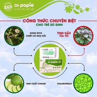 khăn hạ sốt Dr.papie-HÀNG CHUẨN CÔNG TY ĐỦ TEM