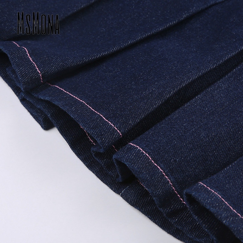 MsMona Chân Váy Mini Lưng Thấp Màu Trơn Cài Khóa Kim Loại Thời Trang 2023 Quyến Rũ Cho Nữ