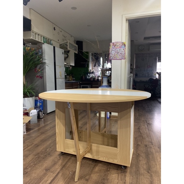 Bàn Ăn Thông Minh Bắc Âu Gấp Gọn HDFurniture