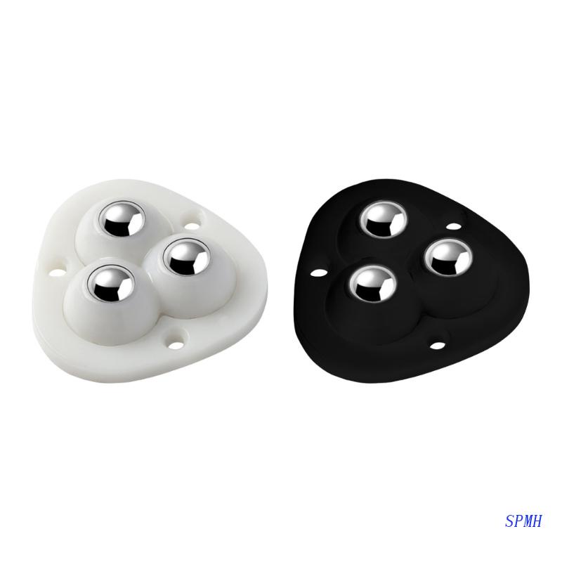 Bộ 4 Bánh Xe Ròng Rọc Xoay 360 Độ Bằng Thép Chất Lượng Cao