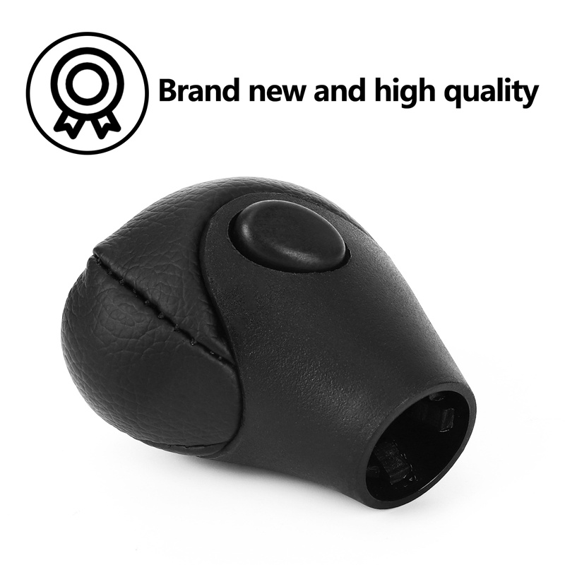 Núm Bọc Cần Số Xe Hơi Thông Minh Màu Đen Chuyên Dụng Cho Fortwo 450 451 1998-2014 Smart Roadster 452 2003-2006