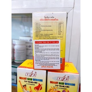 Vitamin Tăng Cân TP  Thái Lan [ hàng chính hãng]