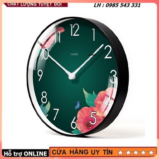 Đồng hồ treo tường kim trôi sang trọng, số la mã