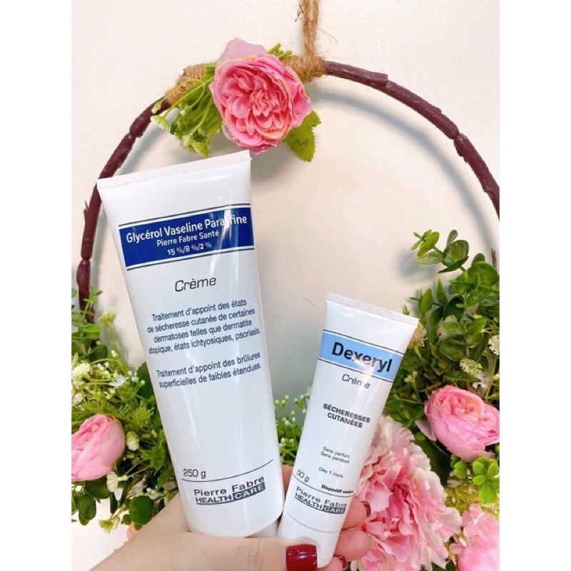 KEM HĂM, GIẢM NẺ, CHÀM, RÔM SẢY, DỊ ỨNG DA GLYCEROL BIOGARAN CREAM 250G C 11822