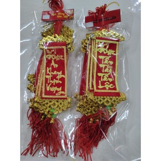 liễn treo tết
