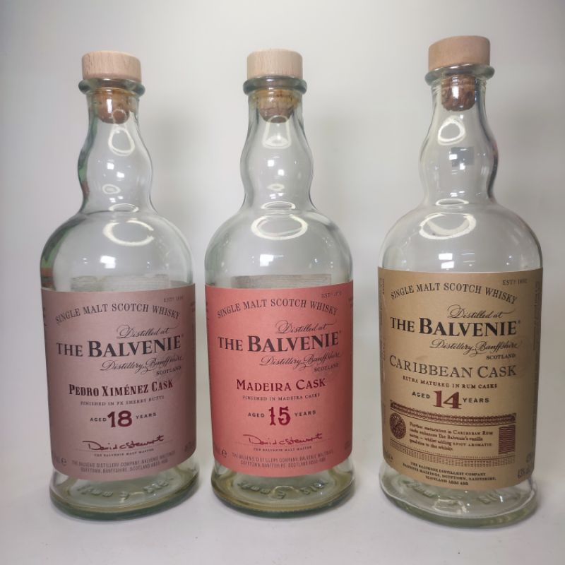 vỏ chai decor the balvenie xuất xứ Speyside – Scotland