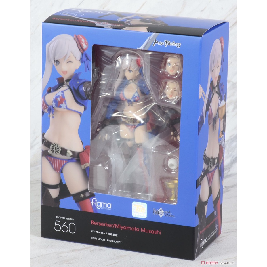 Mô hình chính hãng Figma 560: Berserker Miyamoto Musashi