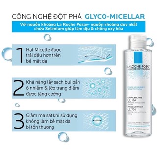 Nước tẩy trang La roche posay 50ml